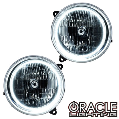 ORACLE Lighting 2002-2004 Jeep Liberty Pre-Assembled Halo Headlights by ORACLE Lighting