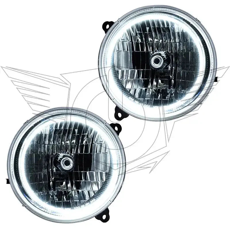 ORACLE Lighting 2005-2007 Jeep Liberty Pre-Assembled Halo Headlights by ORACLE Lighting