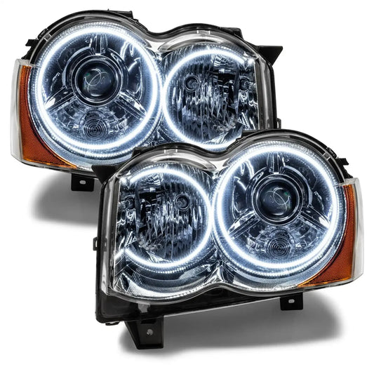 2008-2010 Jeep Grand Cherokee Pre-Assembled Headlights - HID by ORACLE Lighting