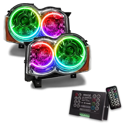 2008-2010 Jeep Grand Cherokee Pre-Assembled Headlights - HID by ORACLE Lighting
