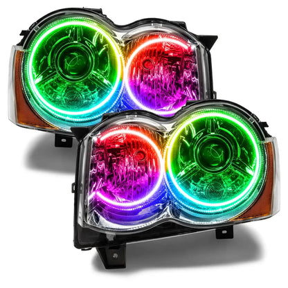 2008-2010 Jeep Grand Cherokee Pre-Assembled Headlights - HID by ORACLE Lighting