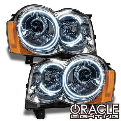 2008-2010 Jeep Grand Cherokee Pre-Assembled Headlights - HID by ORACLE Lighting