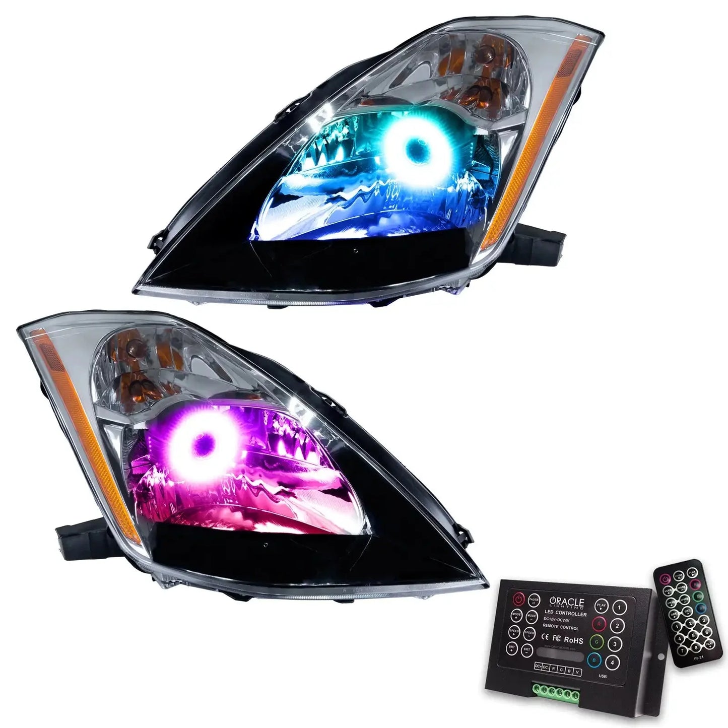 ORACLE Lighting 2003-2005 Nissan 350Z Pre-Assembled Headlights - HID Style by ORACLE Lighting