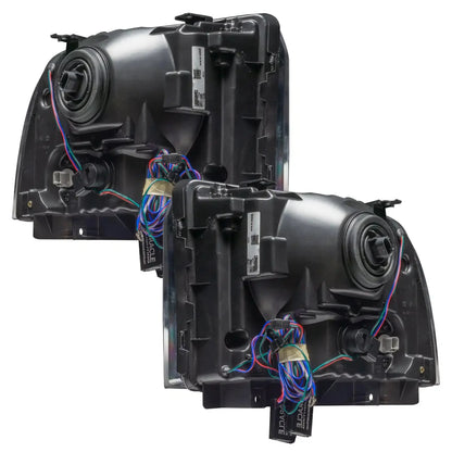 ORACLE Lighting 2005 Ford Excursion Pre-Assembled Halo Headlights - Chrome Housing by ORACLE Lighting