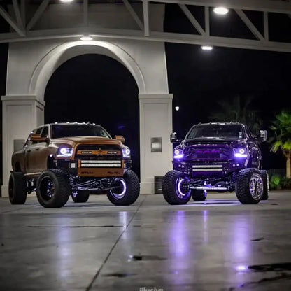 ORACLE Lighting 2013-2018 Ram 1500/2500 Projector Style LED Headlight Halo Kit by ORACLE Lighting