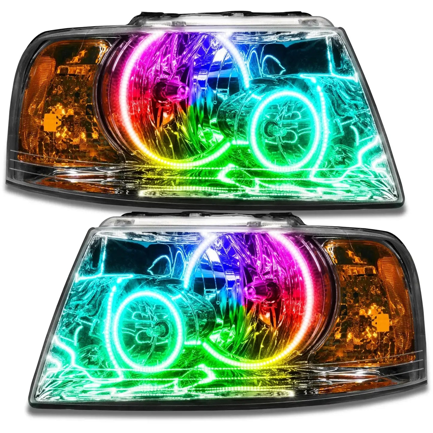 ORACLE Lighting 2003-2006 Ford Expedition Pre-Assembled Headlights - Chrome by ORACLE Lighting