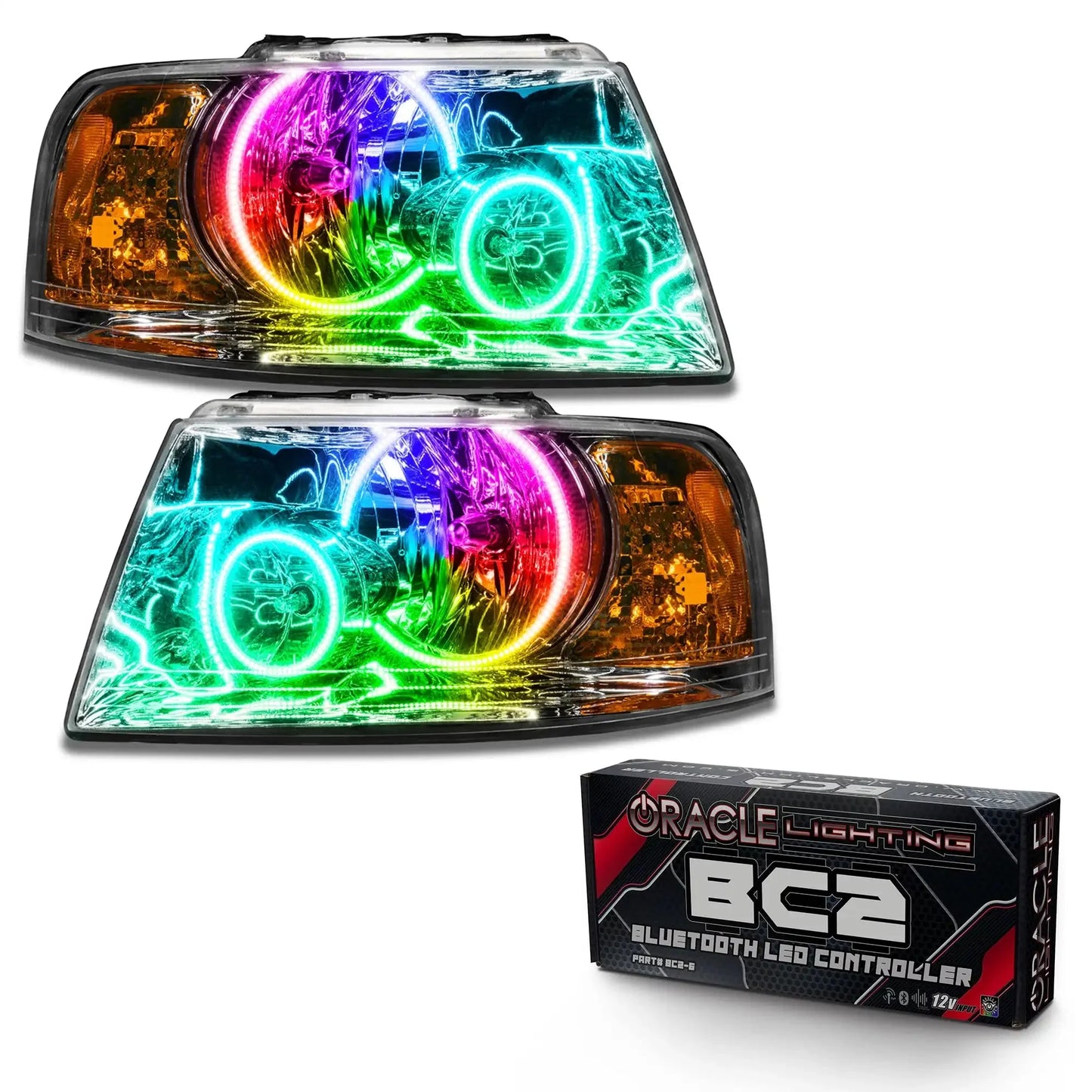 ORACLE Lighting 2003-2006 Ford Expedition Pre-Assembled Headlights - Chrome by ORACLE Lighting