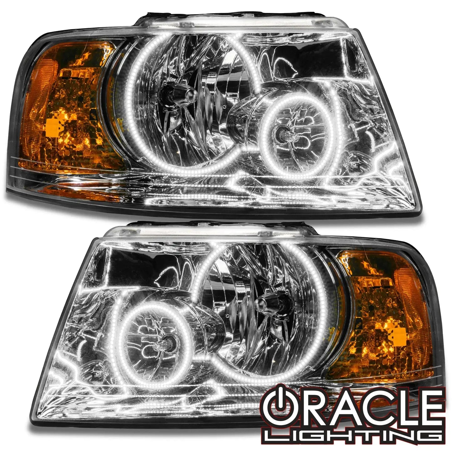 ORACLE Lighting 2003-2006 Ford Expedition Pre-Assembled Headlights - Chrome by ORACLE Lighting