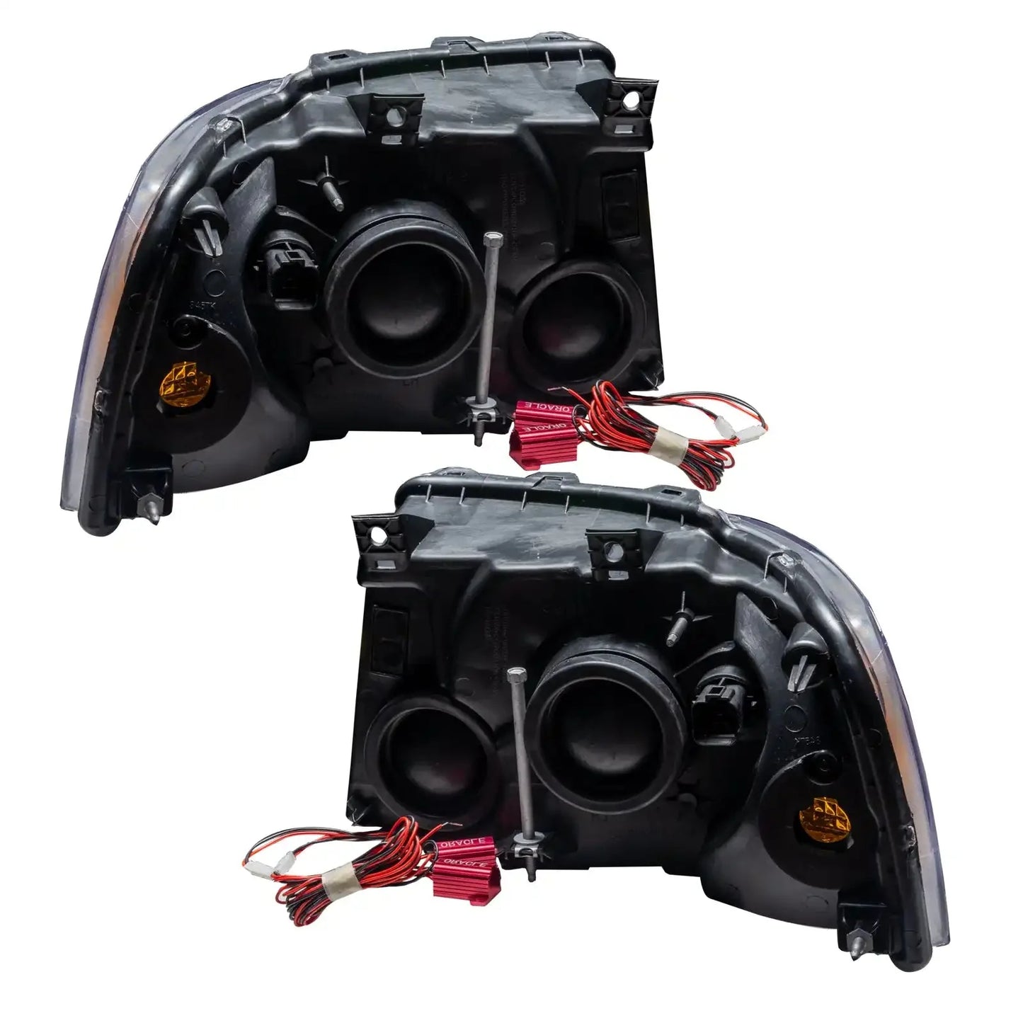 ORACLE Lighting 2003-2006 Ford Expedition Pre-Assembled Halo Headlights - Black Housing by ORACLE Lighting
