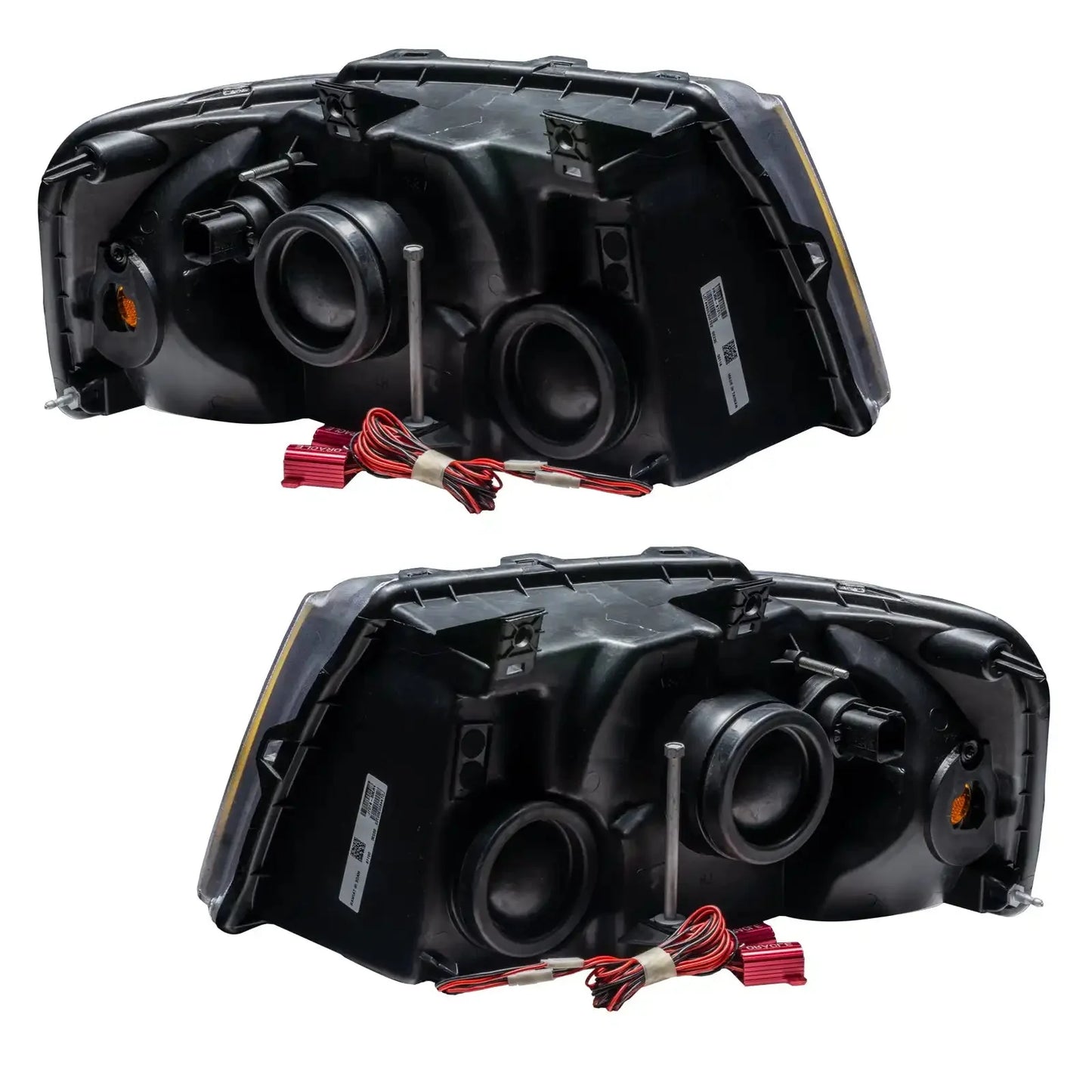 ORACLE Lighting 2003-2006 Ford Expedition Pre-Assembled Halo Headlights - Black Housing by ORACLE Lighting