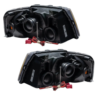 ORACLE Lighting 2003-2006 Ford Expedition Pre-Assembled Halo Headlights - Black Housing by ORACLE Lighting