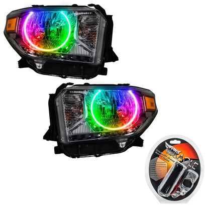 ORACLE Lighting 2014-2017 Toyota Tundra Pre-Assembled Halo Headlights by ORACLE Lighting