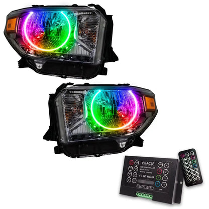 ORACLE Lighting 2014-2017 Toyota Tundra Pre-Assembled Halo Headlights by ORACLE Lighting