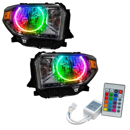 ORACLE Lighting 2014-2017 Toyota Tundra Pre-Assembled Halo Headlights by ORACLE Lighting