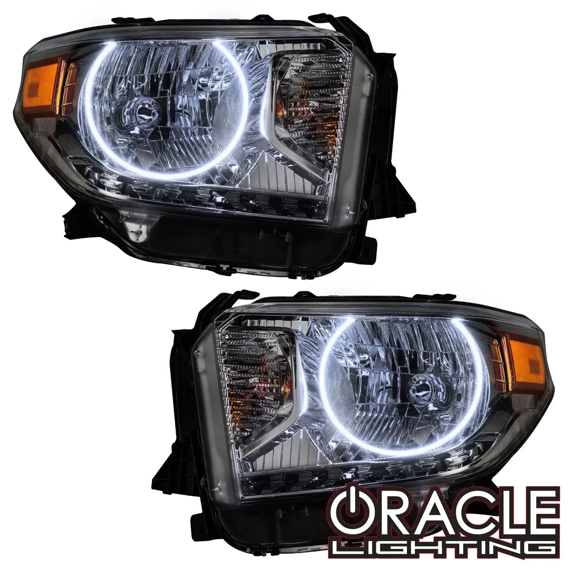 ORACLE Lighting 2014-2017 Toyota Tundra Pre-Assembled Halo Headlights by ORACLE Lighting