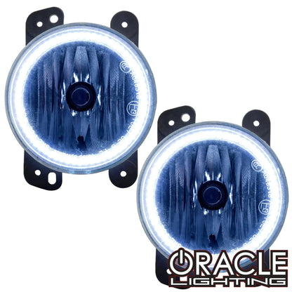 ORACLE Lighting 2007-2009 Jeep Wrangler JK Pre-Assembled Halo Fog Lights by ORACLE Lighting