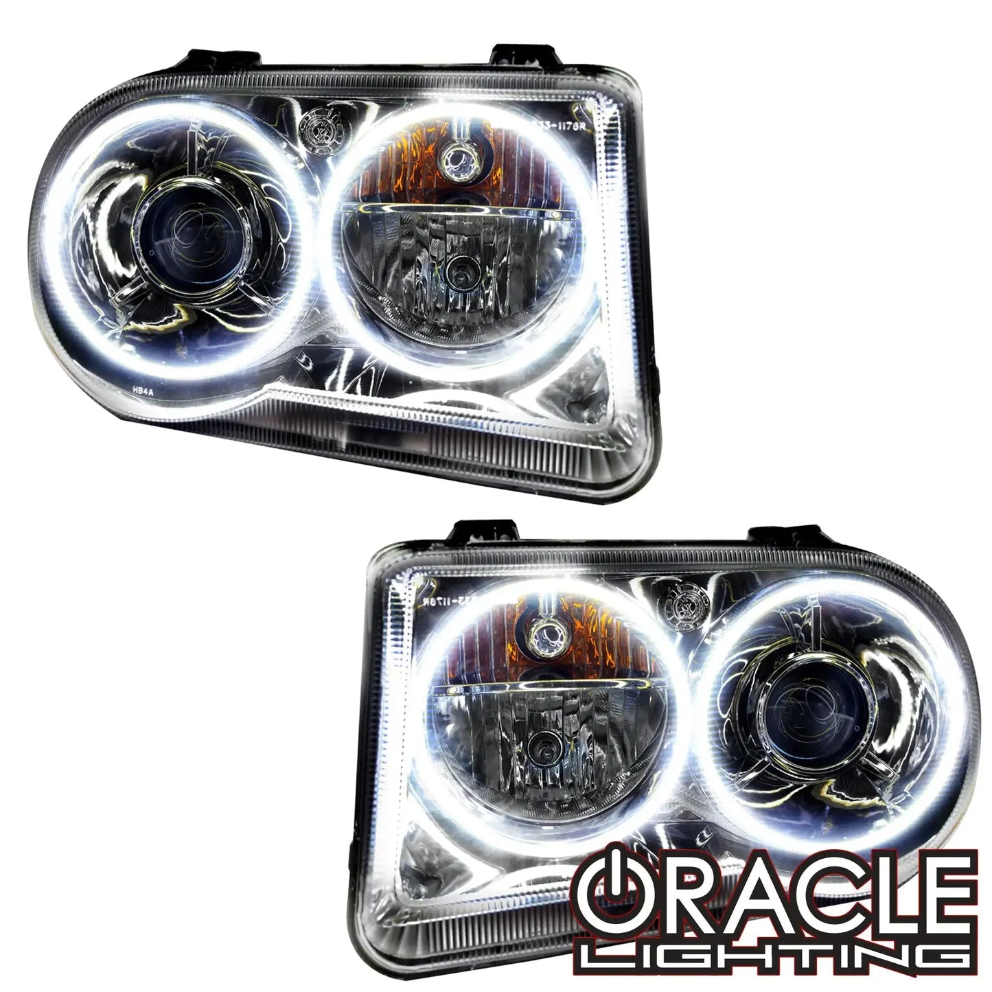 ORACLE Lighting 2005-2010 Chrysler 300C Pre-Assembled Halo Headlights - Non HID by ORACLE Lighting