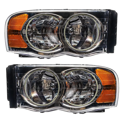 ORACLE Lighting 2002-2005 Dodge Ram Pre-Assembled Halo Headlights by ORACLE Lighting