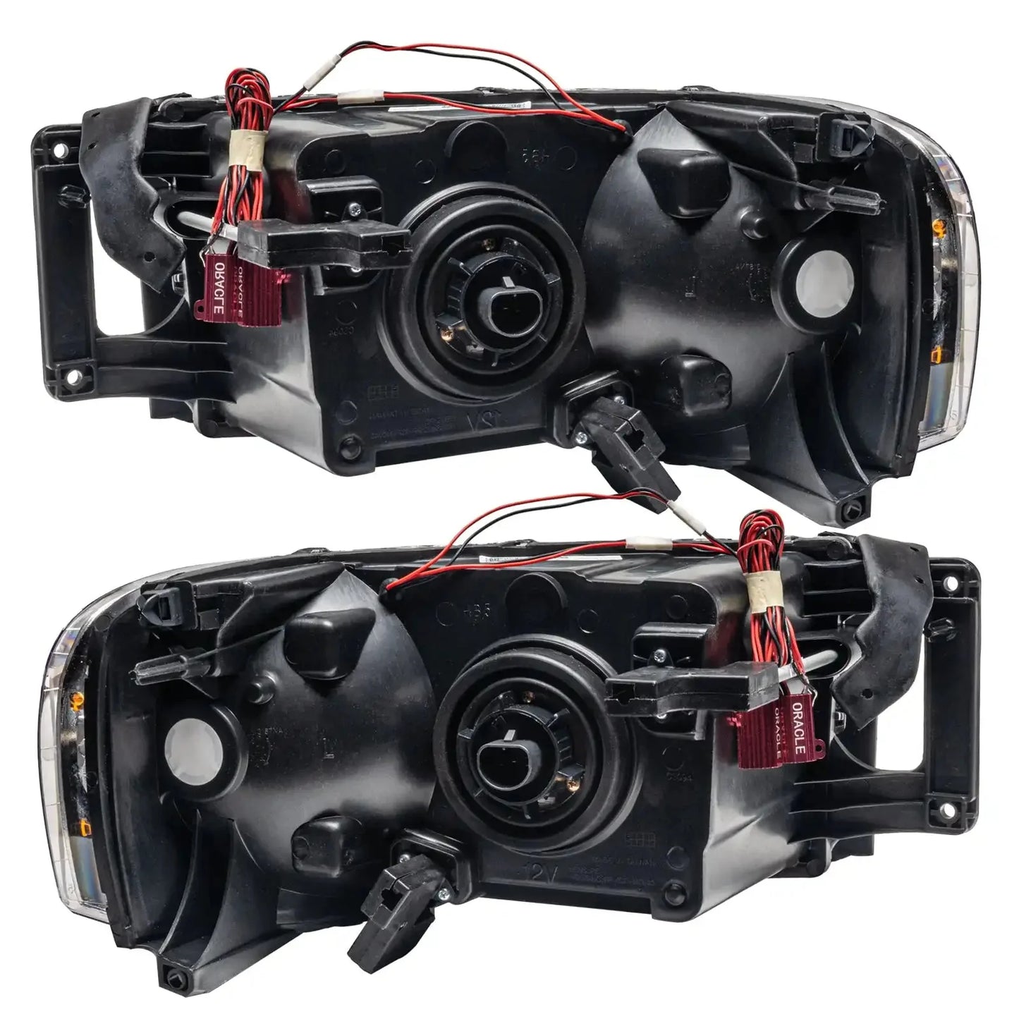 ORACLE Lighting 2002-2005 Dodge Ram Pre-Assembled Halo Headlights by ORACLE Lighting