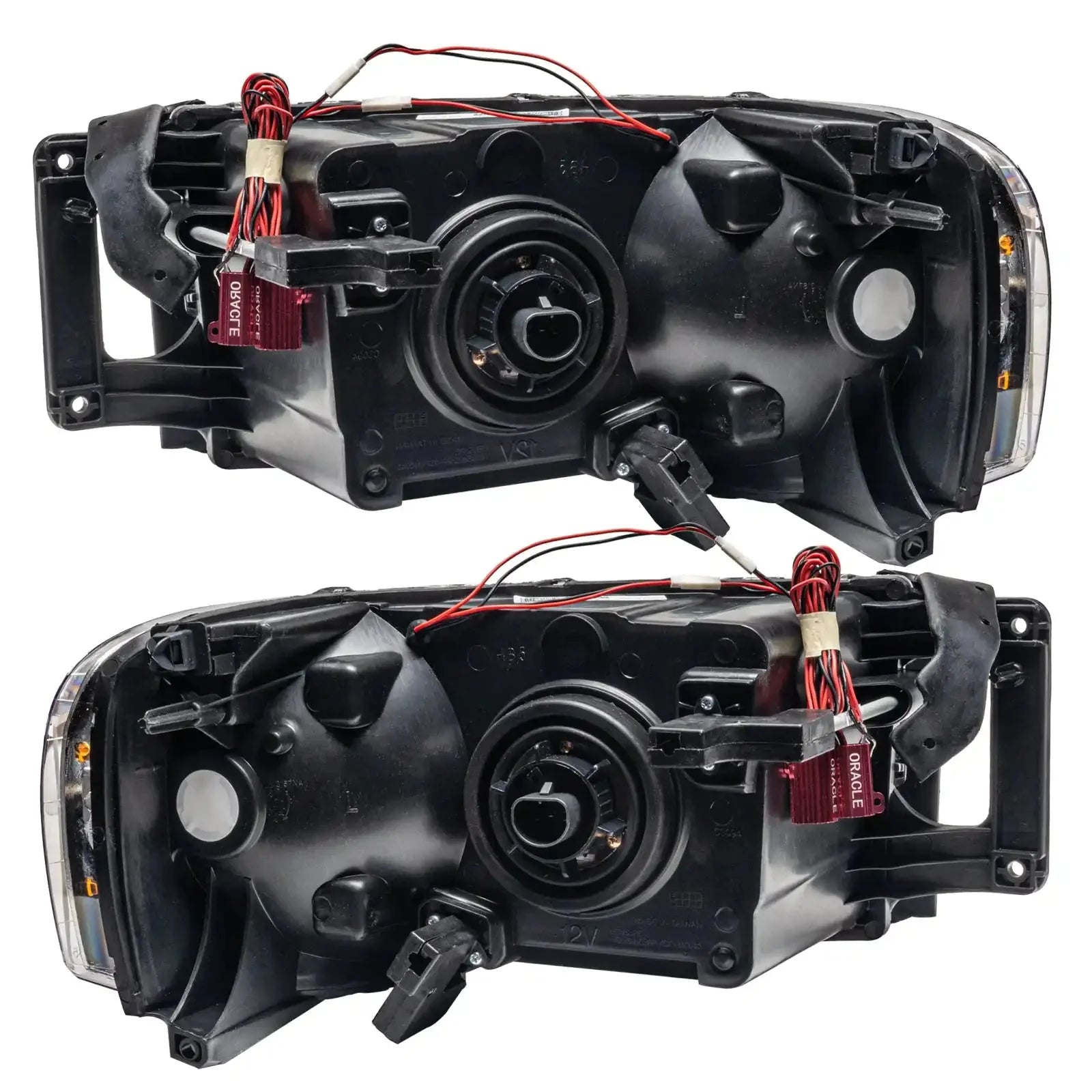 ORACLE Lighting 2002-2005 Dodge Ram Pre-Assembled Halo Headlights by ORACLE Lighting