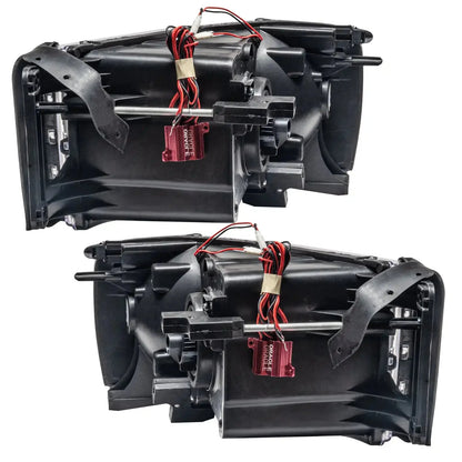 ORACLE Lighting 2002-2005 Dodge Ram Pre-Assembled Halo Headlights by ORACLE Lighting