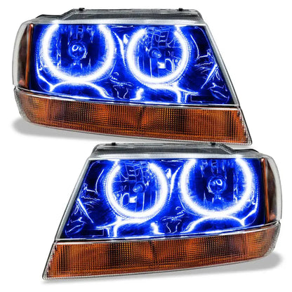 ORACLE Lighting 1999-2004 Jeep Grand Cherokee LED Headlight Halo Kit by ORACLE Lighting