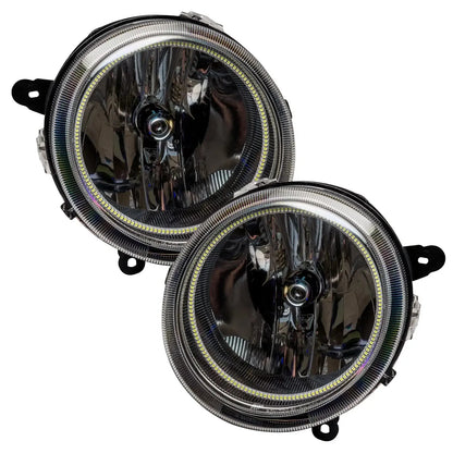 ORACLE Lighting 2007-2016 Jeep Patriot Pre-Assembled Halo Headlights by ORACLE Lighting