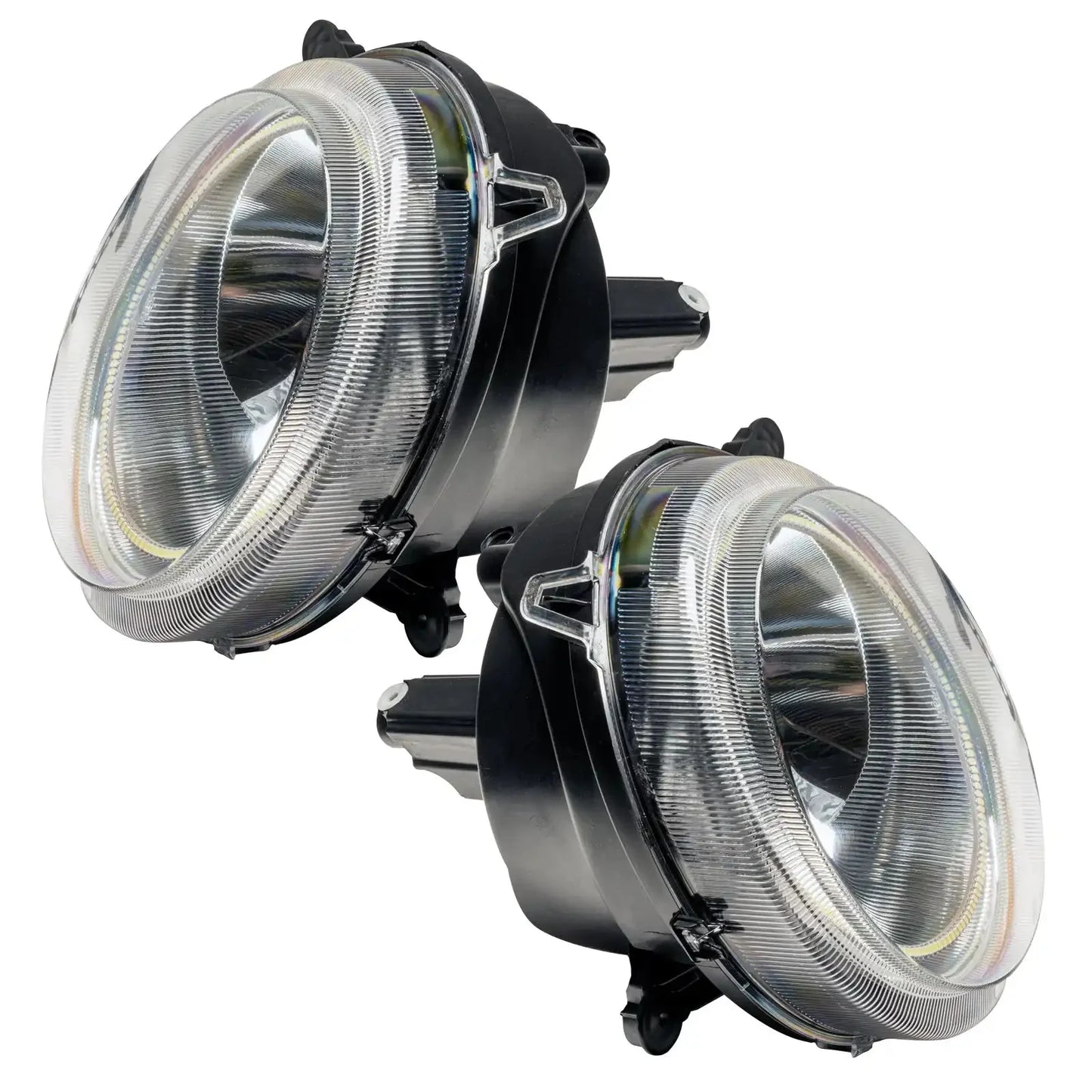 ORACLE Lighting 2007-2016 Jeep Patriot Pre-Assembled Halo Headlights by ORACLE Lighting