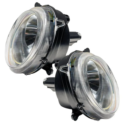 ORACLE Lighting 2007-2016 Jeep Patriot Pre-Assembled Halo Headlights by ORACLE Lighting