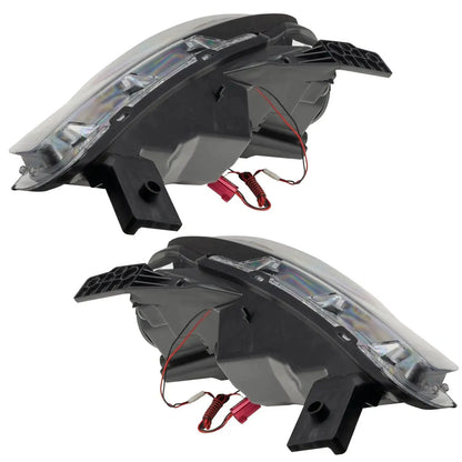 ORACLE Lighting 2013-2016 Dodge Dart Pre-Assembled Halo Headlights - Black Housing (Halogen Style) by ORACLE Lighting