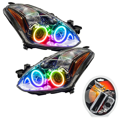 ORACLE Lighting 2010-2012 Nissan Altima Coupe Pre-Assembled Halo Headlights by ORACLE Lighting