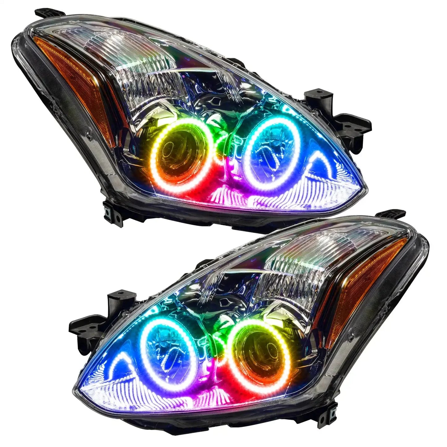 ORACLE Lighting 2010-2012 Nissan Altima Coupe Pre-Assembled Halo Headlights by ORACLE Lighting
