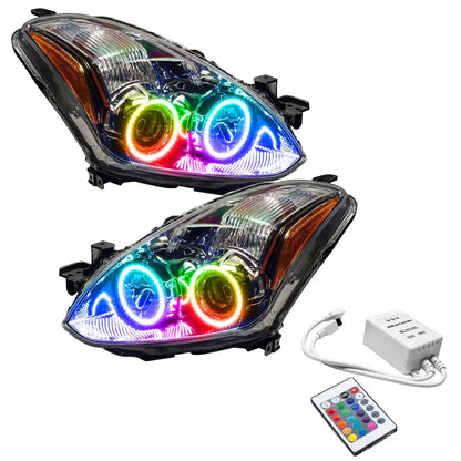 ORACLE Lighting 2010-2012 Nissan Altima Coupe Pre-Assembled Halo Headlights by ORACLE Lighting