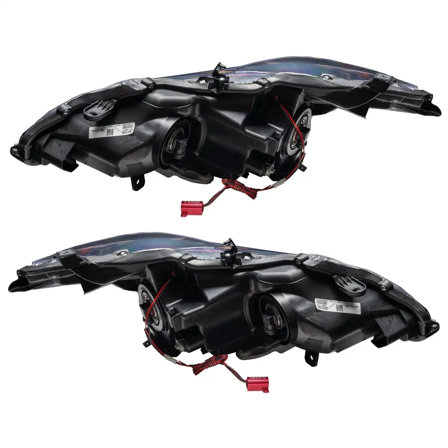 ORACLE Lighting 2013-2015 Nissan Altima Sedan Pre-Assembled Halo Headlights - (Halogen) by ORACLE Lighting