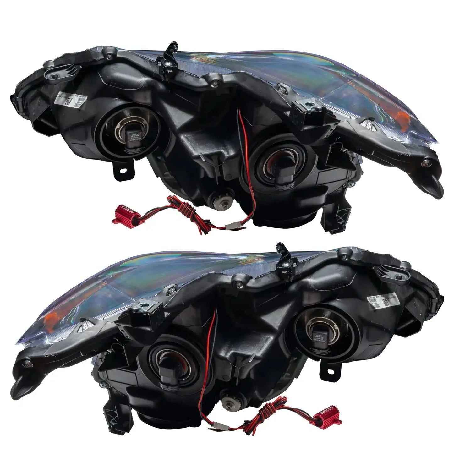 ORACLE Lighting 2013-2015 Nissan Altima Sedan Pre-Assembled Halo Headlights - (Halogen) by ORACLE Lighting