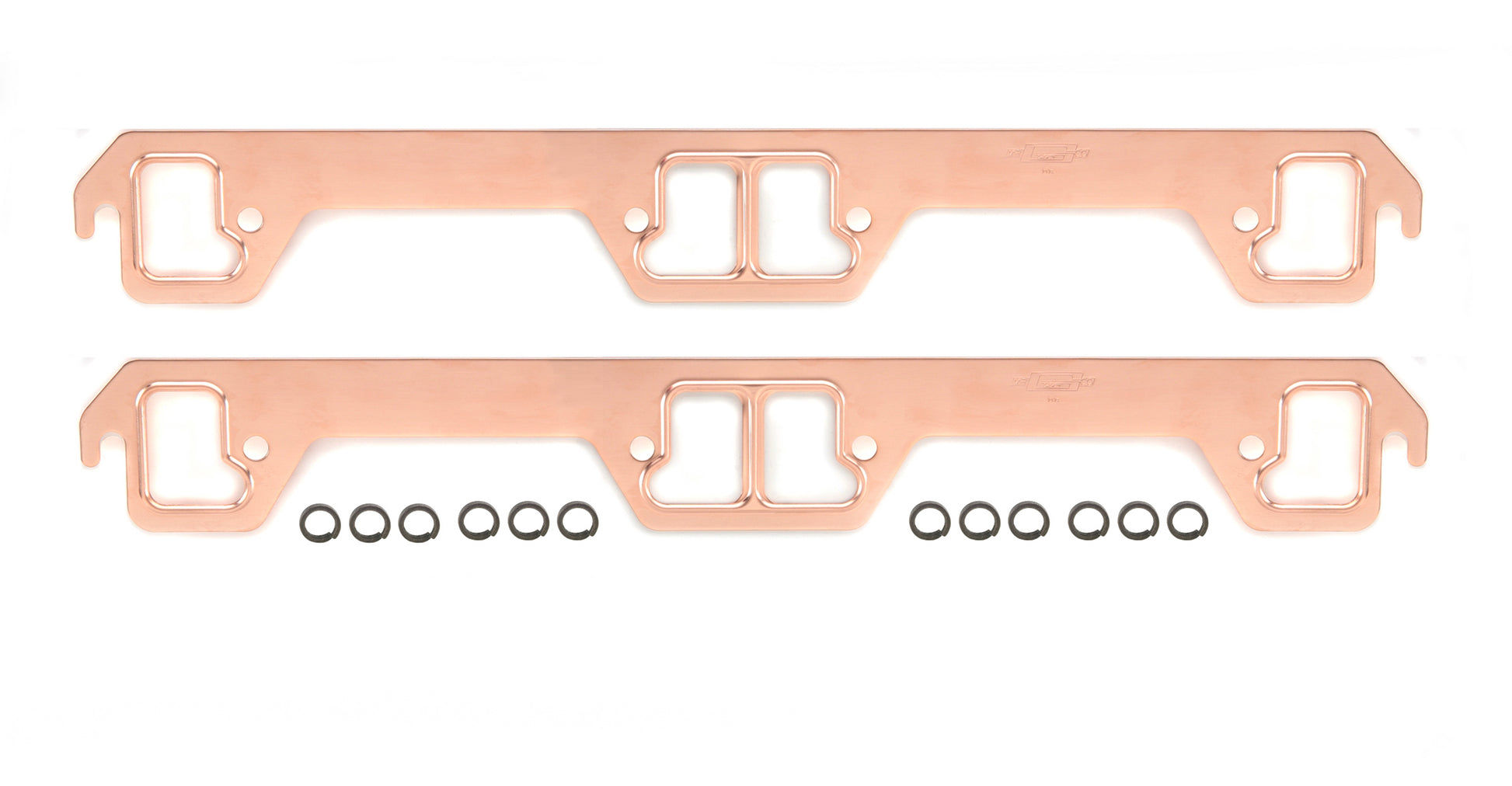 Fits 1970-1979 AMC 304, 360, 390, 401. Dogleg Ports, 1.25 Inch x 1.75 Inch by Mr Gasket