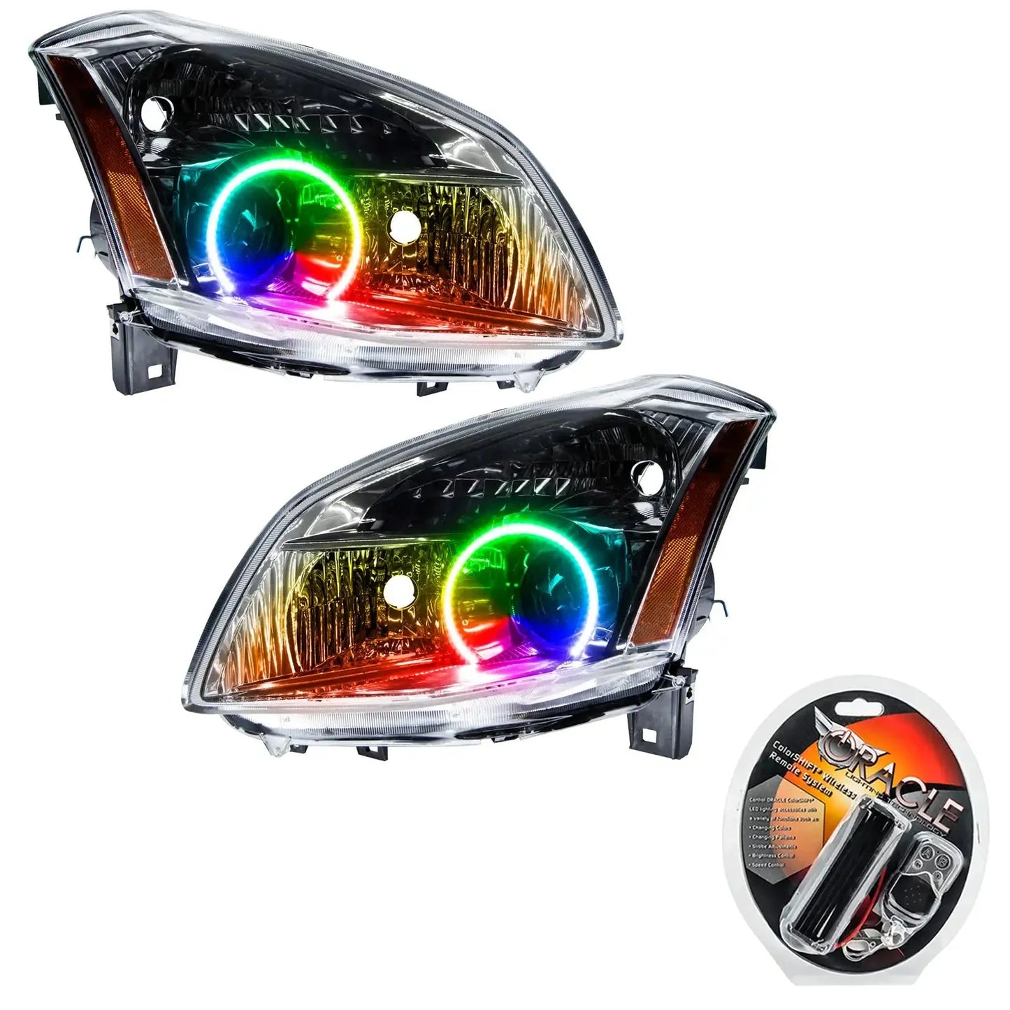 ORACLE Lighting 2007-2008 Nissan Maxima Pre-Assembled Halo Headlights by ORACLE Lighting