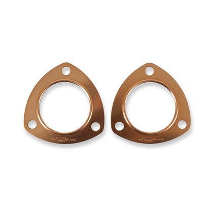 Fits 2-1/2 Inch Diameter 3-Bolt Round Header Collectors by Mr Gasket