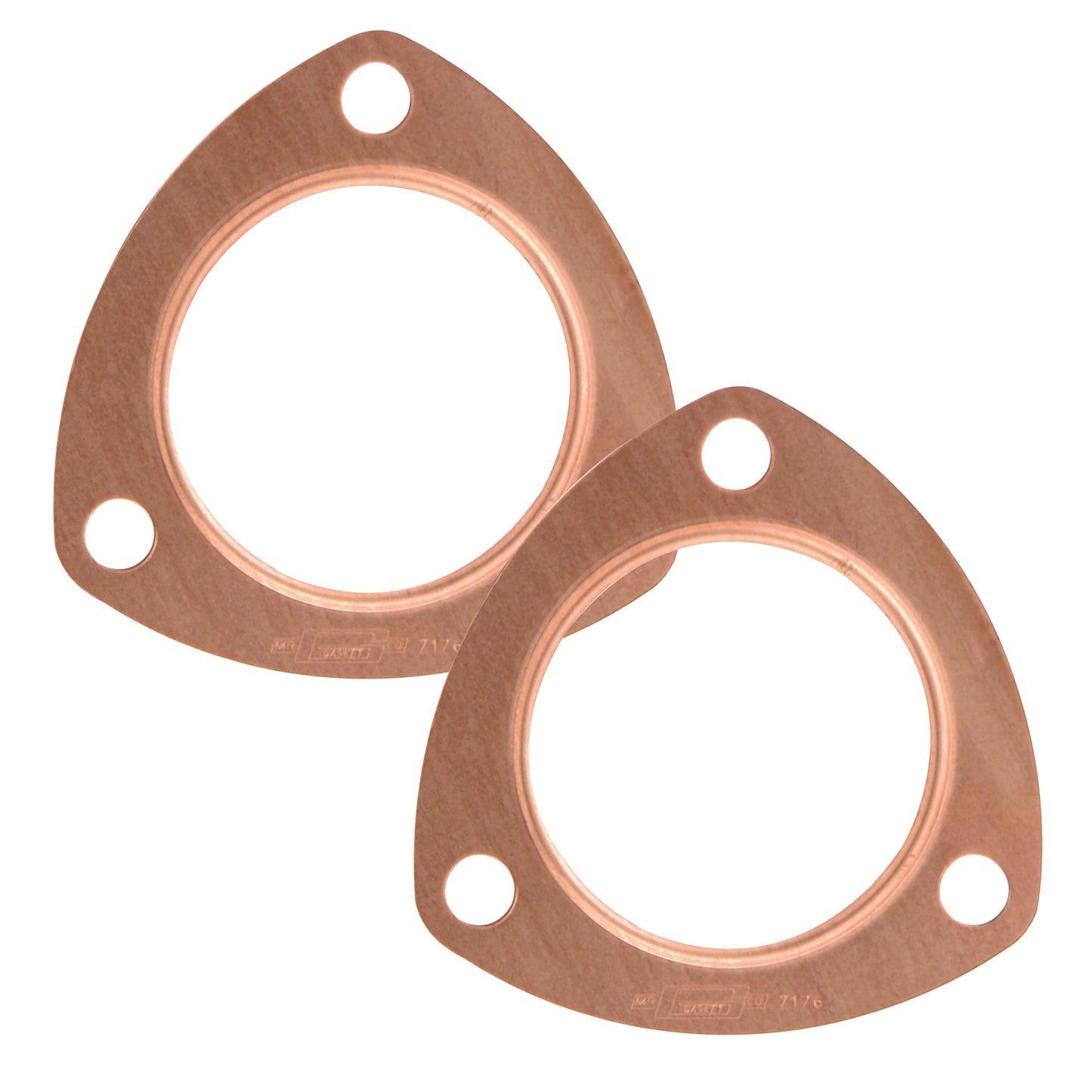 Fits 2-1/2 Inch Diameter 3-Bolt Round Header Collectors by Mr Gasket