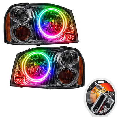 ORACLE Lighting 2001-2004 Nissan Frontier Pre-Assembled Halo Headlights by ORACLE Lighting