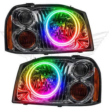ORACLE Lighting 2001-2004 Nissan Frontier Pre-Assembled Halo Headlights by ORACLE Lighting