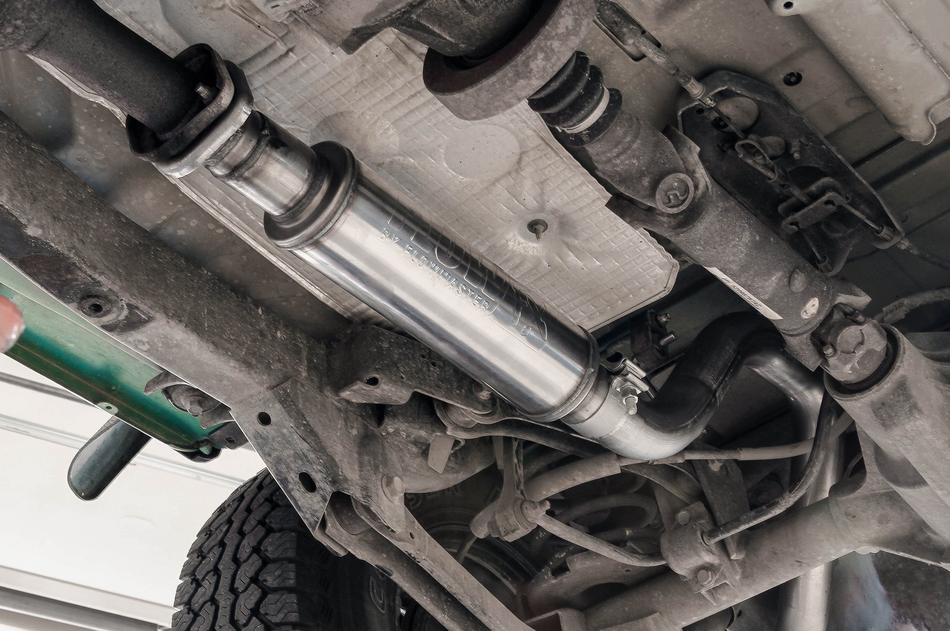 Fits 2000-2006 Jeep Wrangler TJ with 4.0L engine. - Moderate sound by Flowmaster