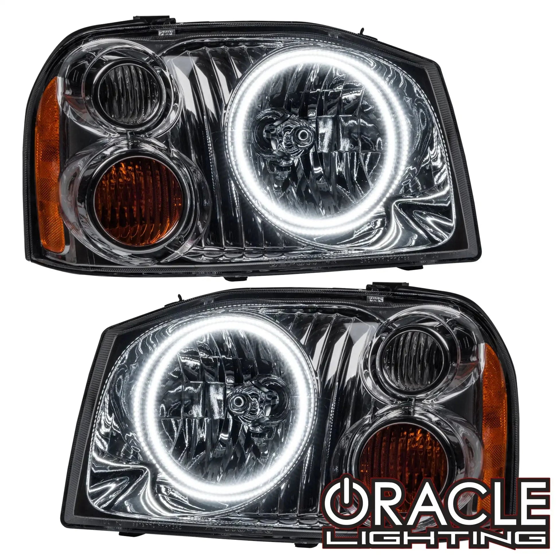 ORACLE Lighting 2001-2004 Nissan Frontier Pre-Assembled Halo Headlights by ORACLE Lighting