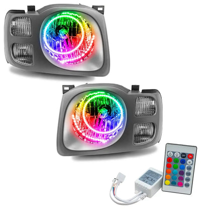 ORACLE Lighting 2002-2004 Nissan Xterra SE Pre-Assembled Halo Headlights by ORACLE Lighting