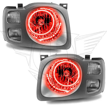 ORACLE Lighting 2002-2004 Nissan Xterra SE Pre-Assembled Halo Headlights by ORACLE Lighting