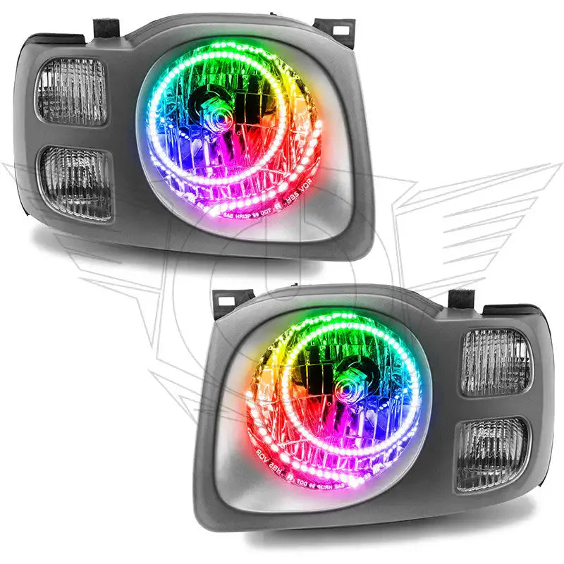 ORACLE Lighting 2002-2004 Nissan Xterra SE Pre-Assembled Halo Headlights by ORACLE Lighting
