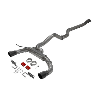 Fits 2021-2025 Ford Bronco 2.3L/2.7L, Flow FX Cat-Back, Dual Exit, 4 Door Models by Flowmaster