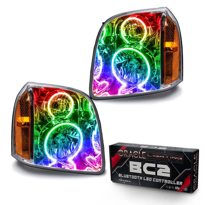 ORACLE Lighting 2007-2014 GMC Yukon Pre-Assembled Halo Headlights by ORACLE Lighting