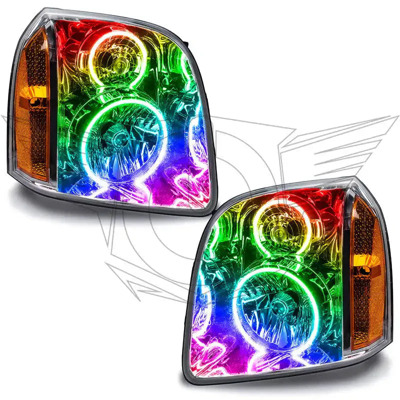 ORACLE Lighting 2007-2014 GMC Yukon Pre-Assembled Halo Headlights by ORACLE Lighting