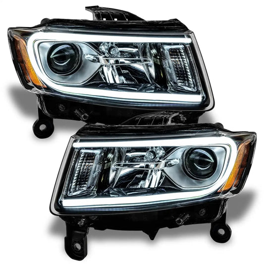 2014-2015 Jeep Grand Cherokee Pre-Assembled Headlights-Non HID by ORACLE Lighting
